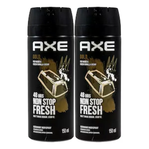 Axe Gold Spray 150Ml Value Pack